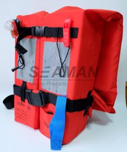 China SOLAS / MED Approval 150N Adult Marine Life Jacket Type - I For Open Water Survival on sale