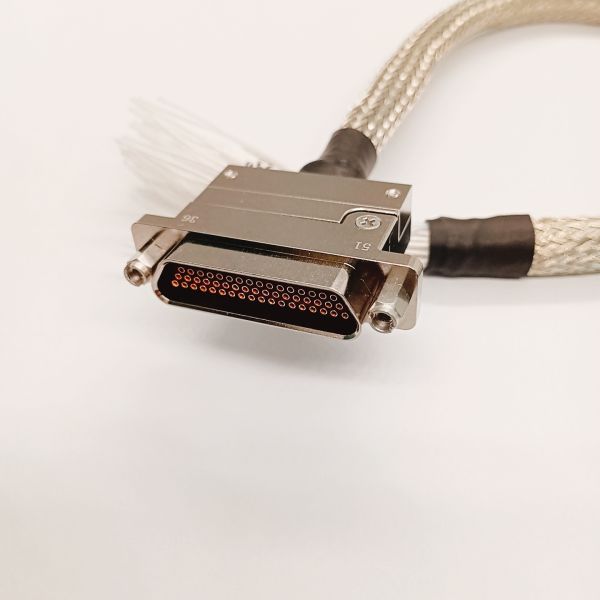 51 Pin Metal Body Micro D Connector with 1.27mm Pitch for High-Density Applications
