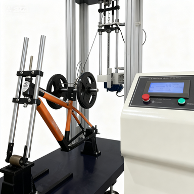 Bicycle Frame Drop Impact Testing Machine - PLC Controlled Frame and Fork Impact Resistance Tester