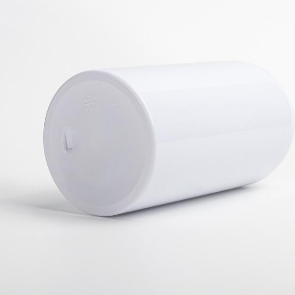 400ml Empty Containers Round Lotion Plastic PET Shampoo And Conditioner Airless Pump Bottle
