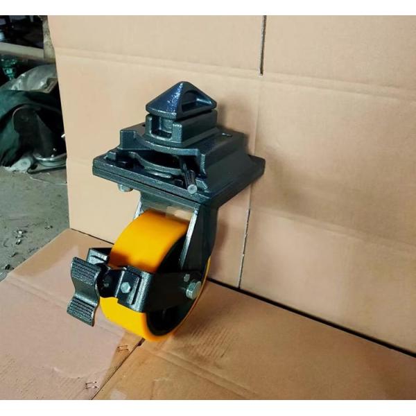 3 Ton Heavy Duty Caster ISO Sea Shipping Container Caste Wheels Swivel within Building Material Shops and Plate Casters