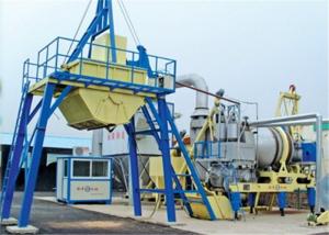 China 1000kgs Asphalt Output Mobile Asphalt Drum Mix Plant , 20TPH Asphalt Concrete Plant on sale