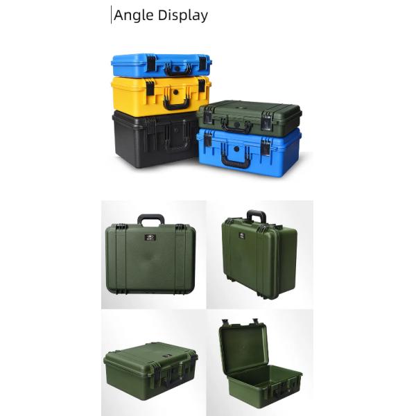 High Strength Tool Storage Case with 450x360x190mm External Size 420x300x165mm Inner Size and 2.45kg Weight for Secure Instrument Storage