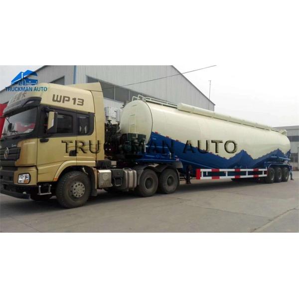 V Type Powder Concrete Mixer Trailer With 50 Tons Loading Tons 50m3 11000*2500*4000 mm