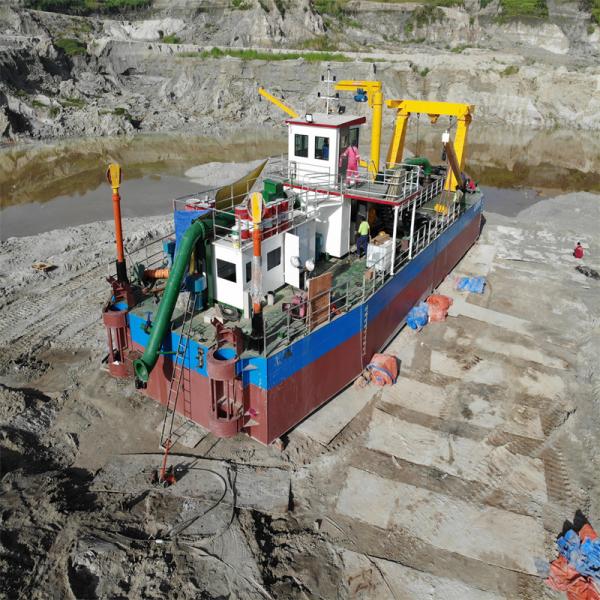 River Sand and Mud Hydraulic Suction Dredger with Cutter Head