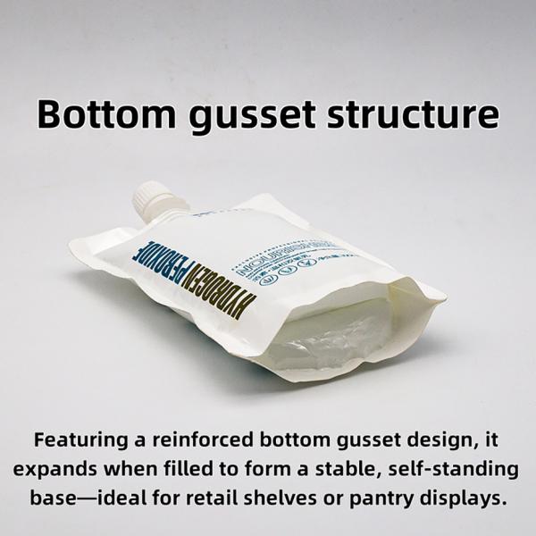 Leak-Proof Spout Pouches For Skincare Products Packaging Featuring Customizable Printing,Materials and Nozzle Sizes.