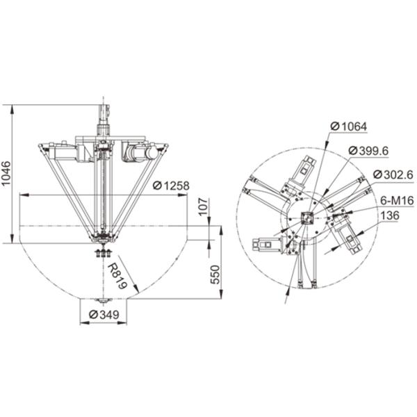 Four Axis Parallel Manipulator
