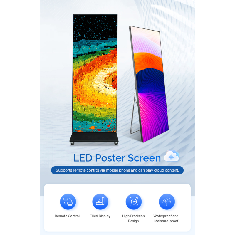 Good Price Customized High Definition Indoor LED Display Screens Indoor Digital Foldable LED Screen