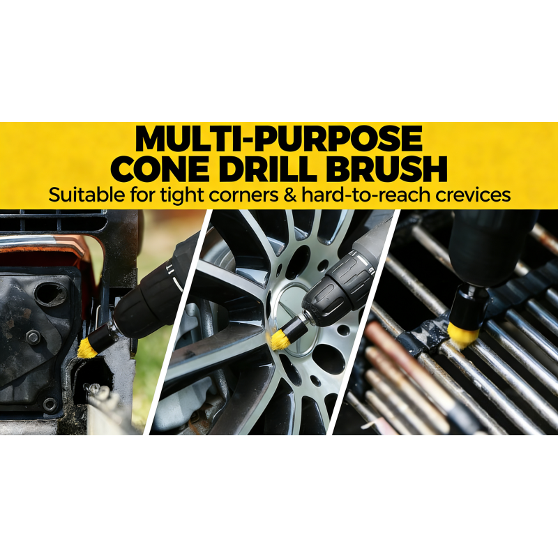 6Pack Drill Brush Power Scrubber Cleaning Brush