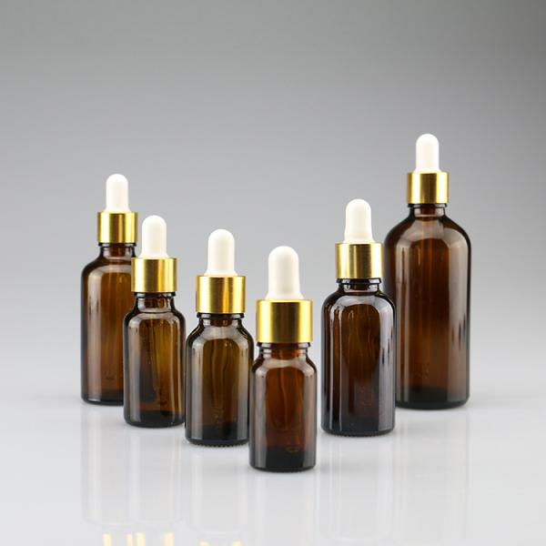 Personal Care Essential Oil Dropper Bottles 5ml - 20ml Child Proof Sealing