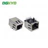 Buy cheap 8P10C Single Port RJ45 Connector With Integrated Transformer from wholesalers