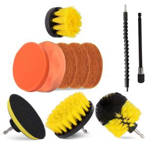 Wholesale 11 Pieces Drill Brush Attachment Set For Cleaning Sponge from china suppliers