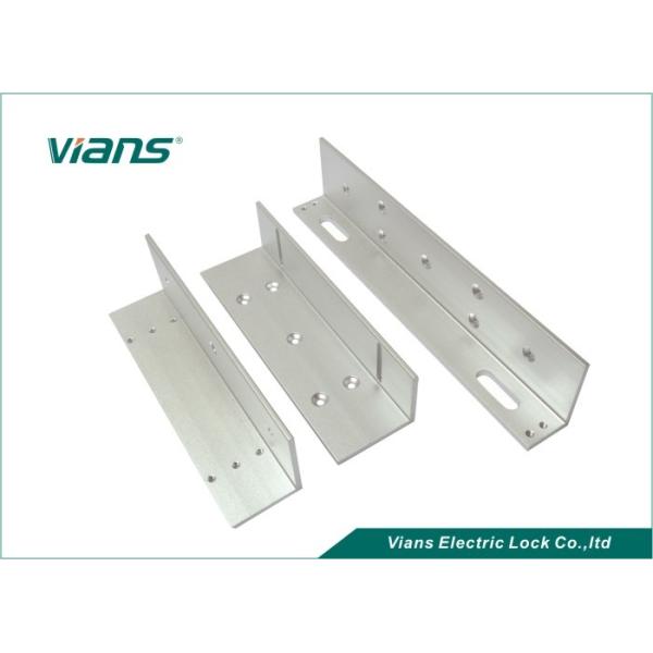 Custom ZL Shape Magnetic Mounting Brackets Lightweight For Wooden / Inward Door
