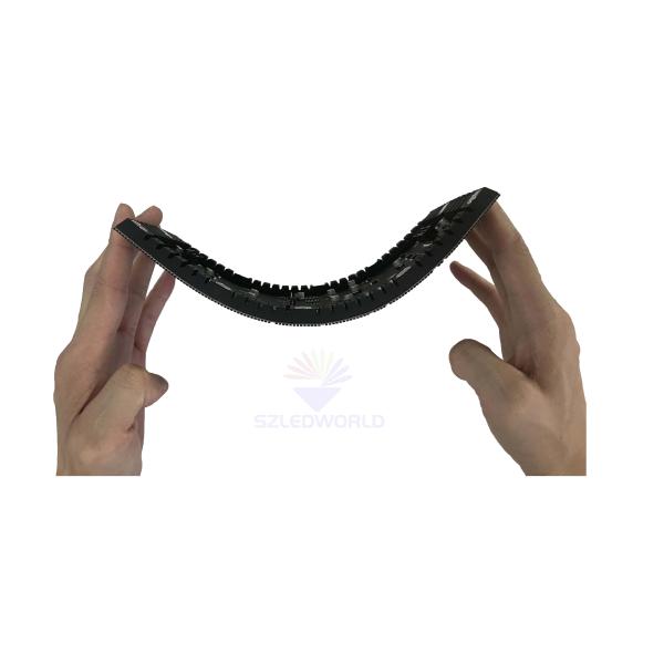 P3.91 Curved Full Color LED Screen Circular High Definition High Brightness