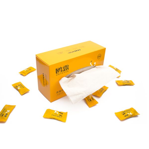 Excellent Custom logo Virgin Bamboo Pulp Absorbent ultra Soft Pack Organic Facial Tissue