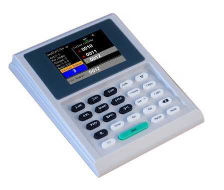 Easy operation simple wireless queue management system for hospital with ticket printer and led display