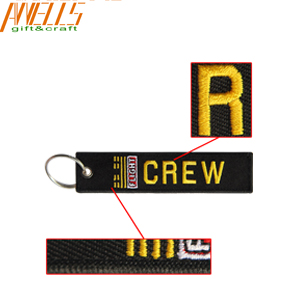 Commemorative Remove Before Flight Keychain Simple Design Shrink Proof