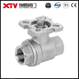 China Xtv 2PC High Platform/Manual Stainless Steel Ball Valve for GB Standard PN1.0-32.0MPa on sale