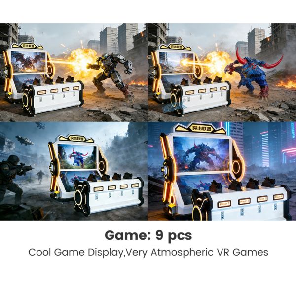 Assault League 4-Player Arcade Machine