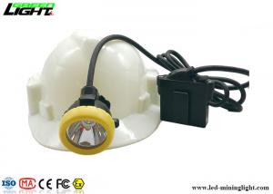 China ATEX KL5LM 6.6Ah 216lum LED Miners Cap Lamp 3.7V Corded Led Helmet Lamp on sale