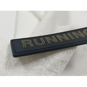 OEKOTEX Embossed Logo Washable Patches Negotiable Custom Patches