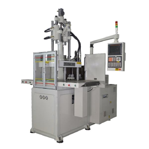 Shoe Sole Vertical plastic Injection Molding Machine with double slide skateboard