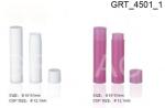 Custom Plastic Empty Lip Balm Containers with UV Electroplating , Lipstick Tube