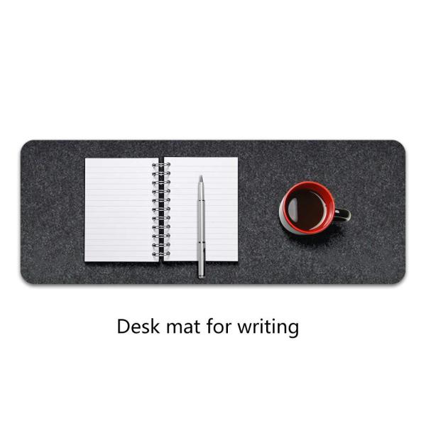 Comfortable Felt Wool Desk Mat for Large Office Computer Table Keyboard and Mouse Pad