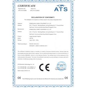 DONGGUAN LONROY EQUIPMENT CO LTD Certifications