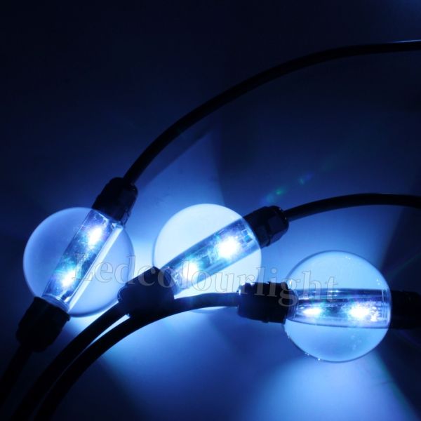 50mm Diameter DMX512 Controlled LED Pixel Ball Light with 360° Illumination