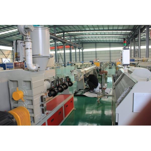 Plastic Processed PE PPR Pipe Production Line with PE Extrusion Molding Machine