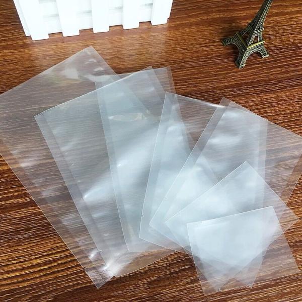 Waterproof Vacuum Sealed Storage Bags Transparent NY / PE Laminated Material