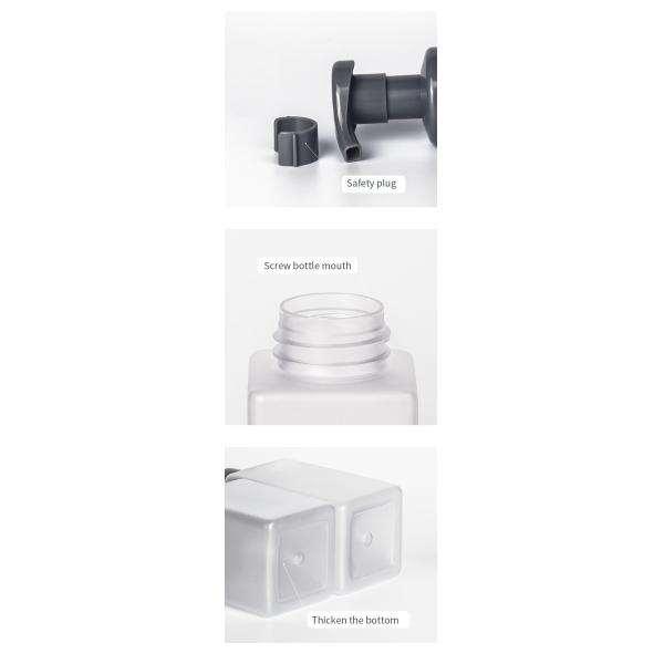 Reusable Cosmetic Foam Bottle Refillable 70mm Width 500ml Capacity
