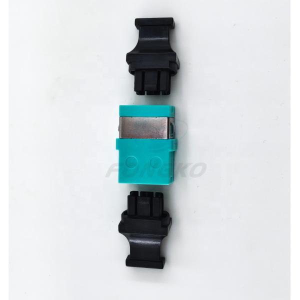 MPO Simplex Fiber Adapter Optical Coupler No Flange OM3 Fiber Optic Adapter