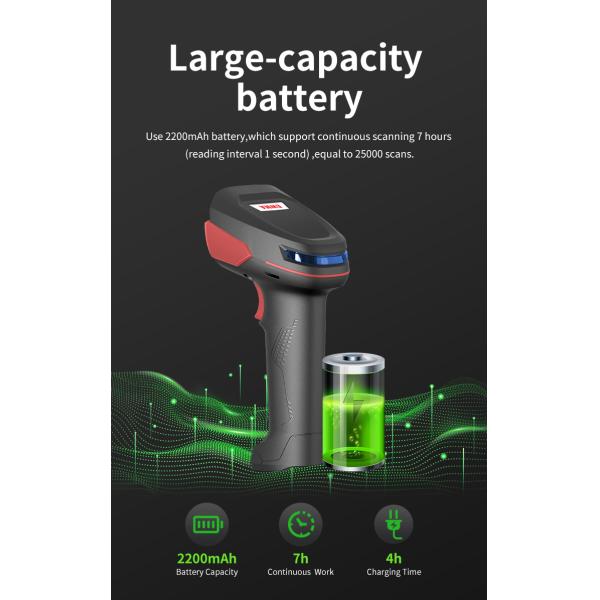 Barcode Scanner Wireless Trending Products 2025 New Arrivals for Pos Machine