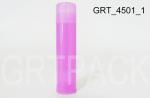 Custom Plastic Empty Lip Balm Containers with UV Electroplating , Lipstick Tube