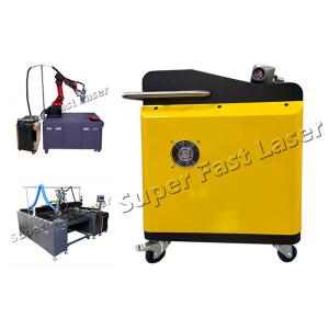 350W JPT IPG Laser Rust Removal System For Lawer Tyre Mold Cleaning