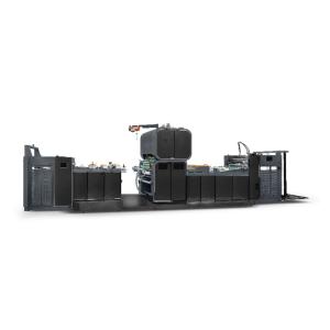 Wholesale 500g/㎡ Thickness Automatic Paper Lamination Machine 300*350mm With Disc Knife Cutter from china suppliers