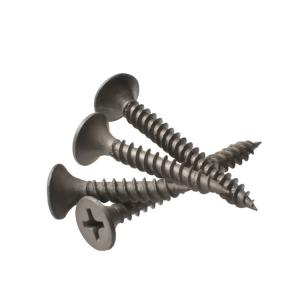 Wholesale Dry Wall Screw Stainless Steel Flat Bugle Head Gypsum Self Tapping Drywall Screw Black Phosphated from china suppliers