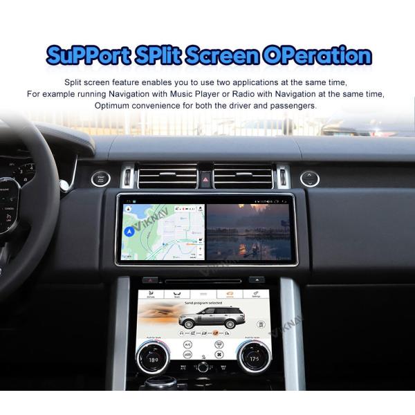 Viknav Car Radio For Range Rover Vogue L405 (2013-2020) 12.3 inch With AC Touching Screen Multimedia Player Navigation