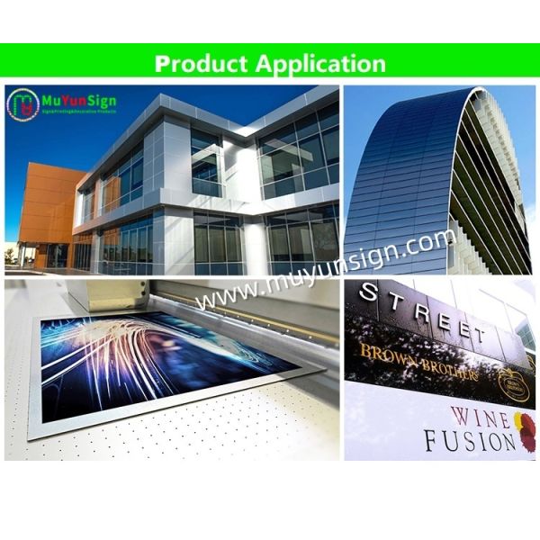 Wall Decorations ACP Aluminum Cladding Panels 3/4Mm Thickness