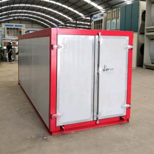 Gas Powder Coating Curing Oven Equipment Price with Guide Rail
