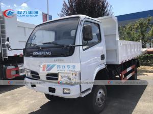 China 4X4 Full Wheel Driving 5T Dongfeng Dump Truck With Middle Tipping on sale