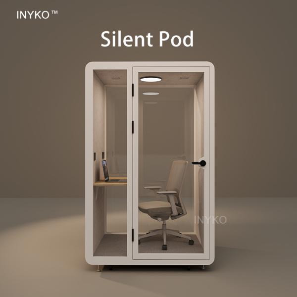 Portable Modular Office Pod with 20-45dB Noise Reduction for Professional Workspaces