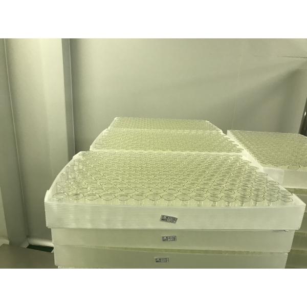 Directly Supply Clear Glass Bottle with Rubber Stopper Sealing Type