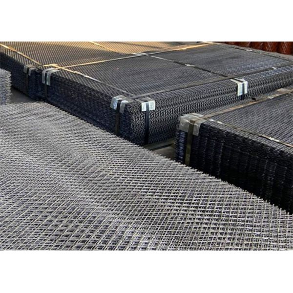 Black Expanded Metal Mesh Sheet For Wall Reinforcement 1.22*2.44m