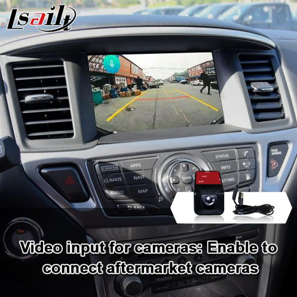 Pathfinder CarPlay Interface included Android Auto, YouTube, Bluetooth work for Nissan