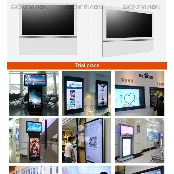 21.5" Promotional Elevator Wall Mount Lcd Display Advertising Player ,Slim Frame USB Lift Advertising Screen