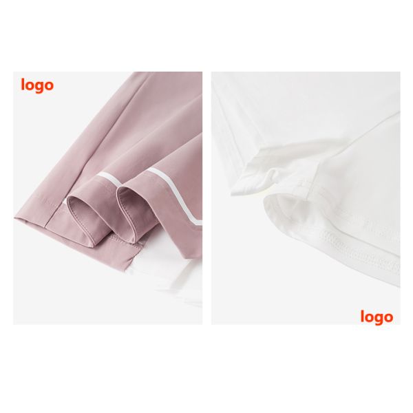 Customized A-Line Half-Length Breathable Spandex/Polyester Sports Skirt for Women Anti-Glare Golf Clothing Spring/Summer Printed