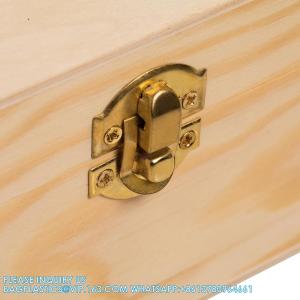 Large 18 Inch Halloween Coffin Box - Fillable Hinged Box For Halloween DéCor,